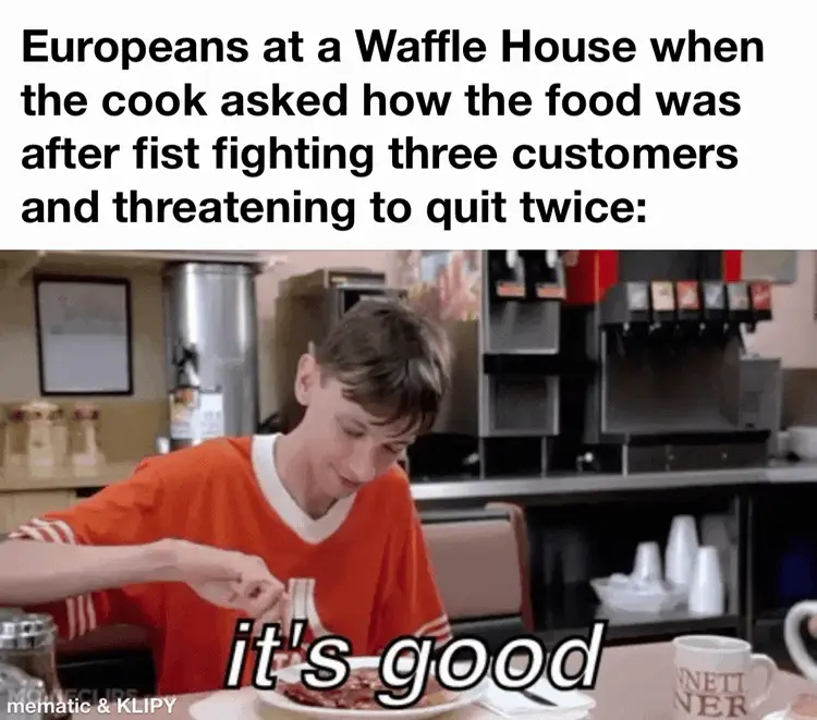 10/10 food, 2/10 for safety and atmosphere